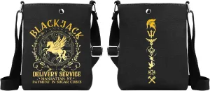 WSNANG Camp Half Blood Crossbody Bag Bookish Reusable Shoulder Bag Jamp Jupiter Shopping Bag Greek Mythology Lovers Gift