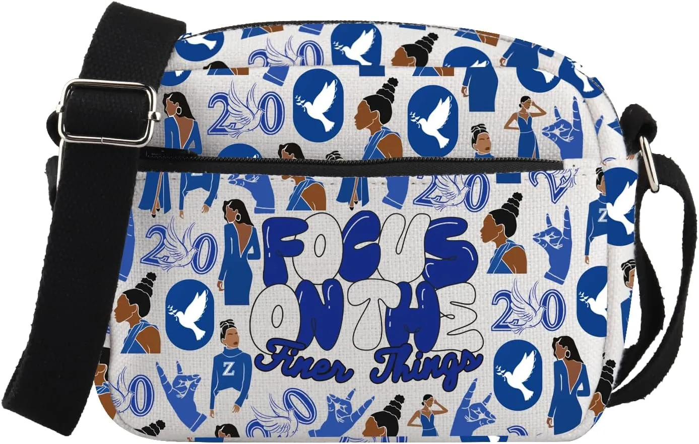 WSNANG Greek Sorority Crossbody Bag Sisterhood Shoulder Bag Paraphernalia Gift Greek Sorority Merch