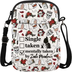 WSNANG Haunting Cat Mouse Duet Crossbody Bag Dark Romance Bag Smut Reader Gift Run Little Mouse Messenger Bag
