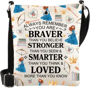 WSNANG Princess Tote Bag Princess Fans Shopping Bag Princess Movie Inspired Gift Fairy Tale Gift