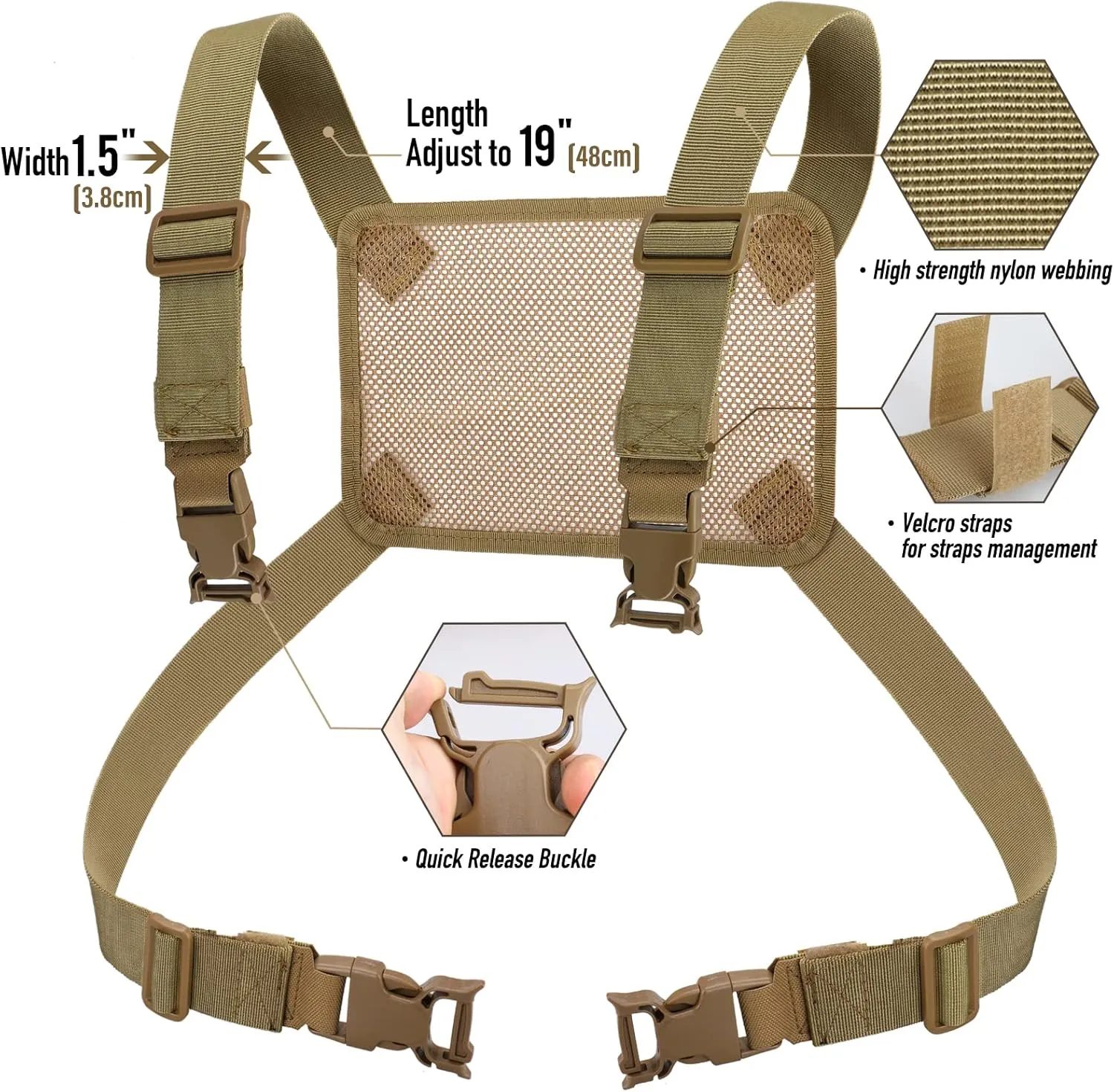 WYNEX Tactical Mag Admin Pouch, Molle Utility Tool Pouch Medical EMT Organizer with Triple Stacker Magazine Holder for M4 M16 Patch Included