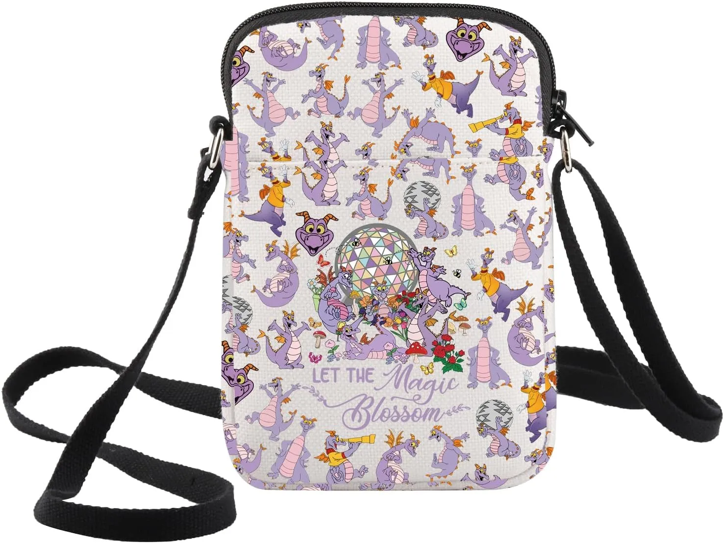 WZMPA Figment Dragon Crossbody Bag Figment Fans Gift Figment Shoulder Bag Figment Merchandise