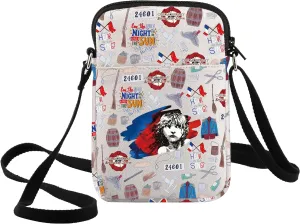 WZMPA Jean Valjean Musical Crossbody Bag Javert & Fantine Fans Gift One More Day Before The Storm Shoulder Bag Drama Merch