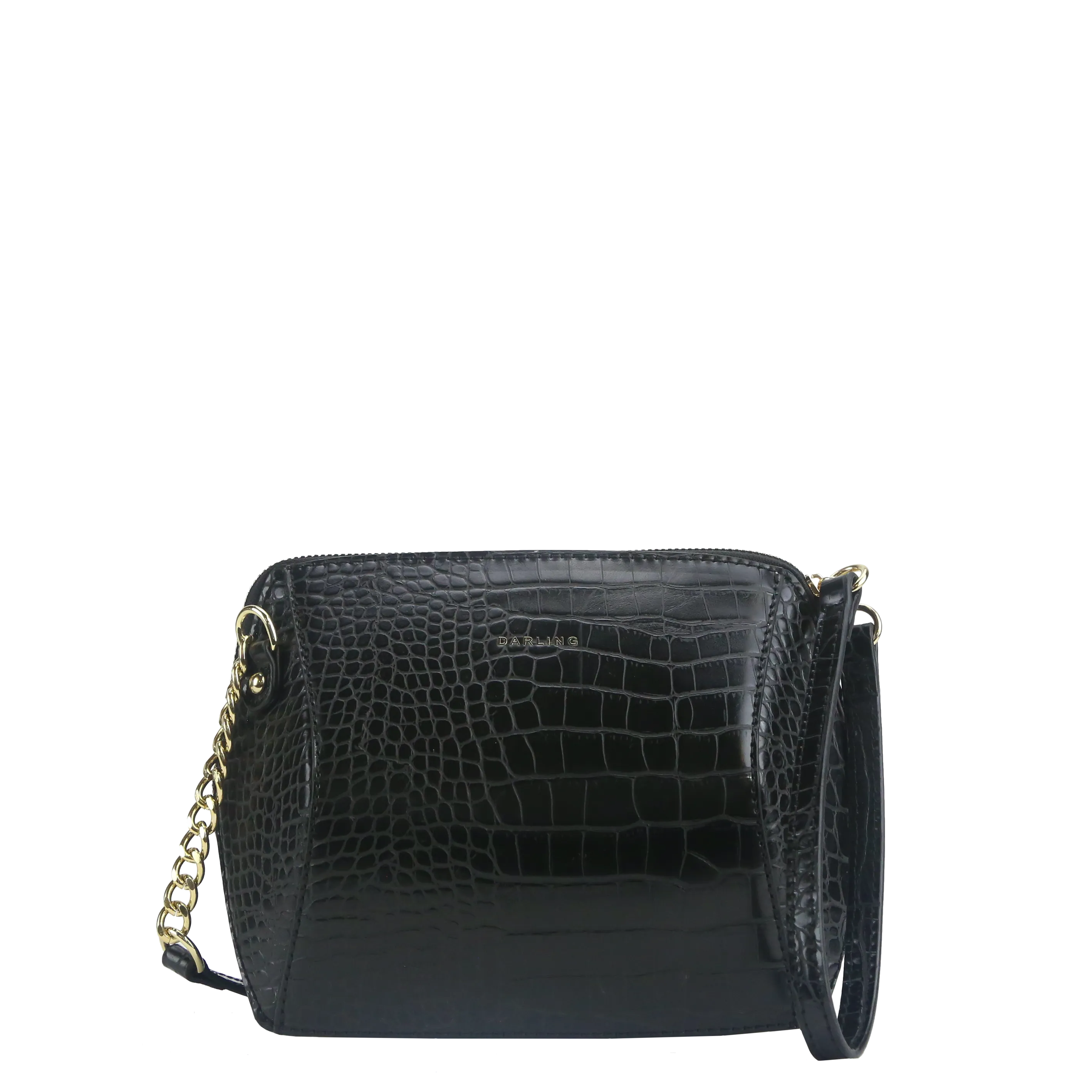YD-8215 - Darling Diamond Shell Pattern Crossbody Bag - 6 Colors