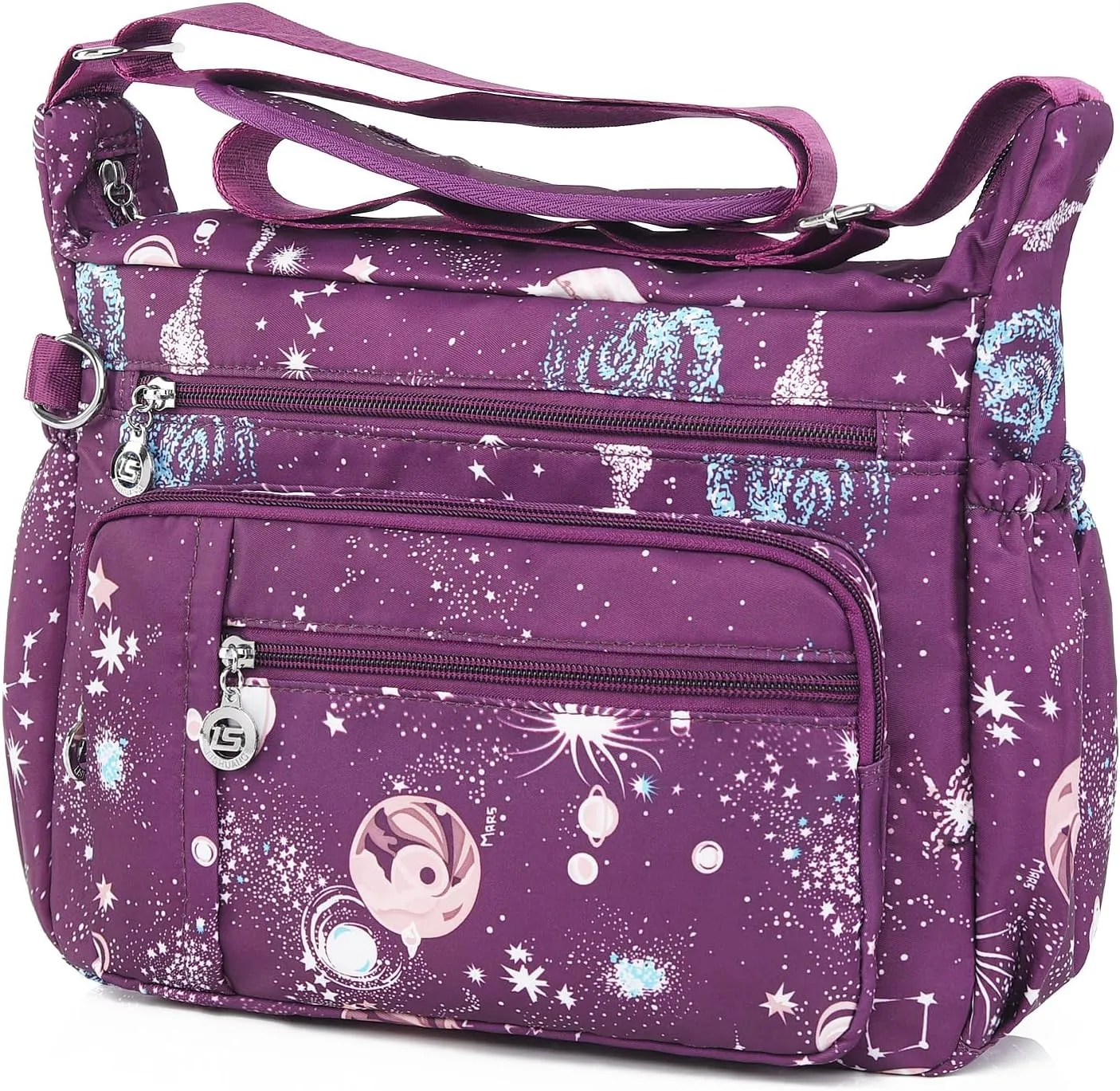 YouNuo Cross body Purse, Nylon Crossbody Bags for Women with Pockets and Compartments, Waterproof Crossbody Shoulder Handbags