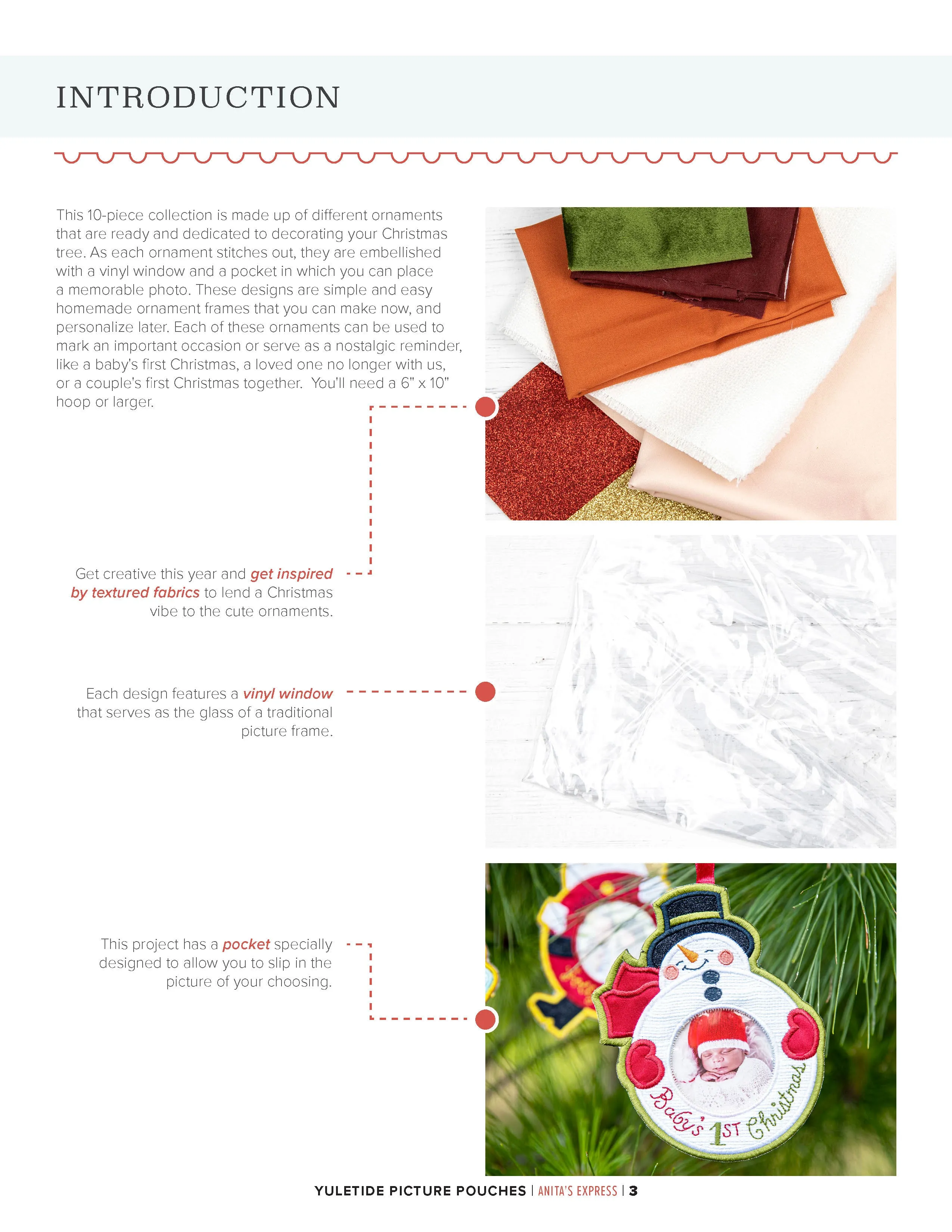 Yuletide Picture Pouches