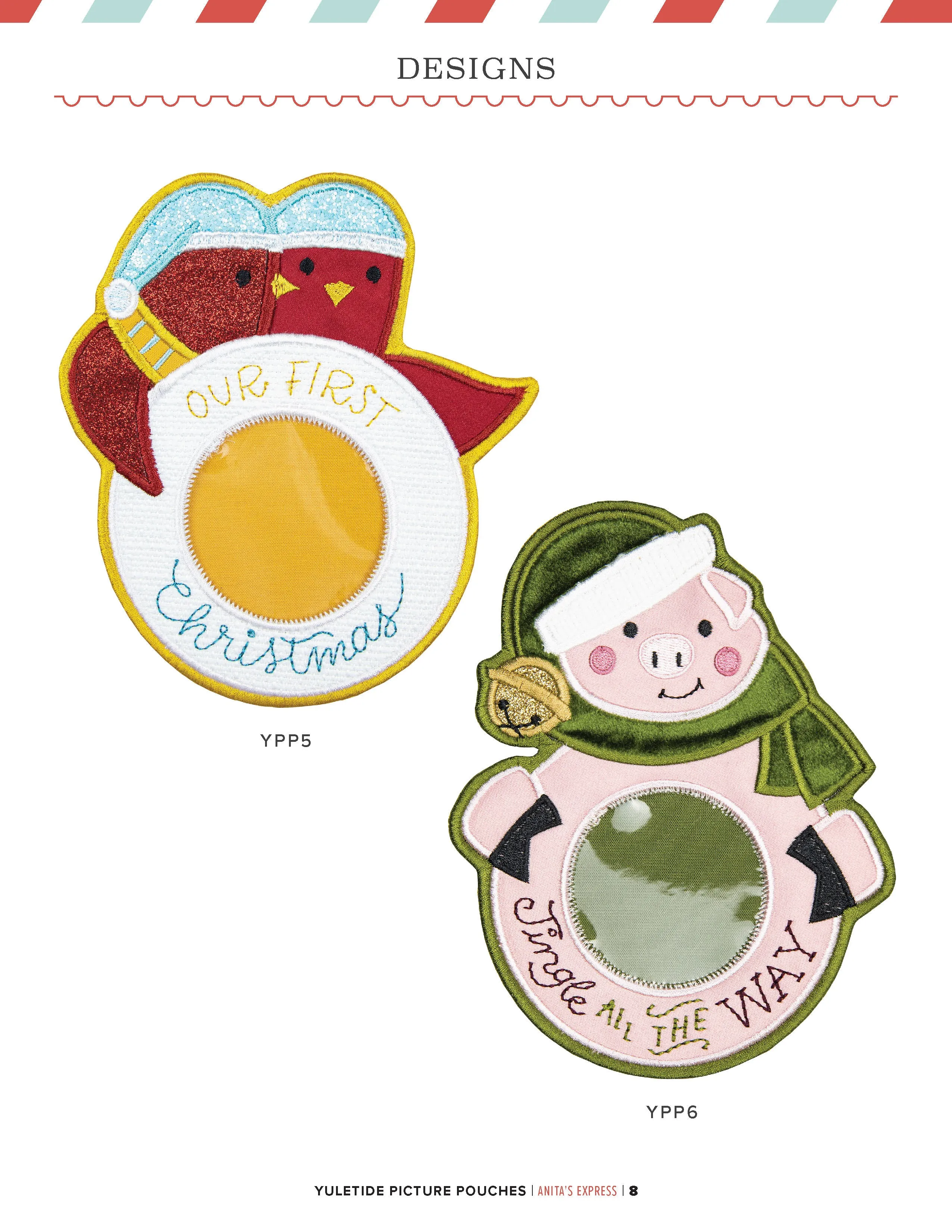 Yuletide Picture Pouches