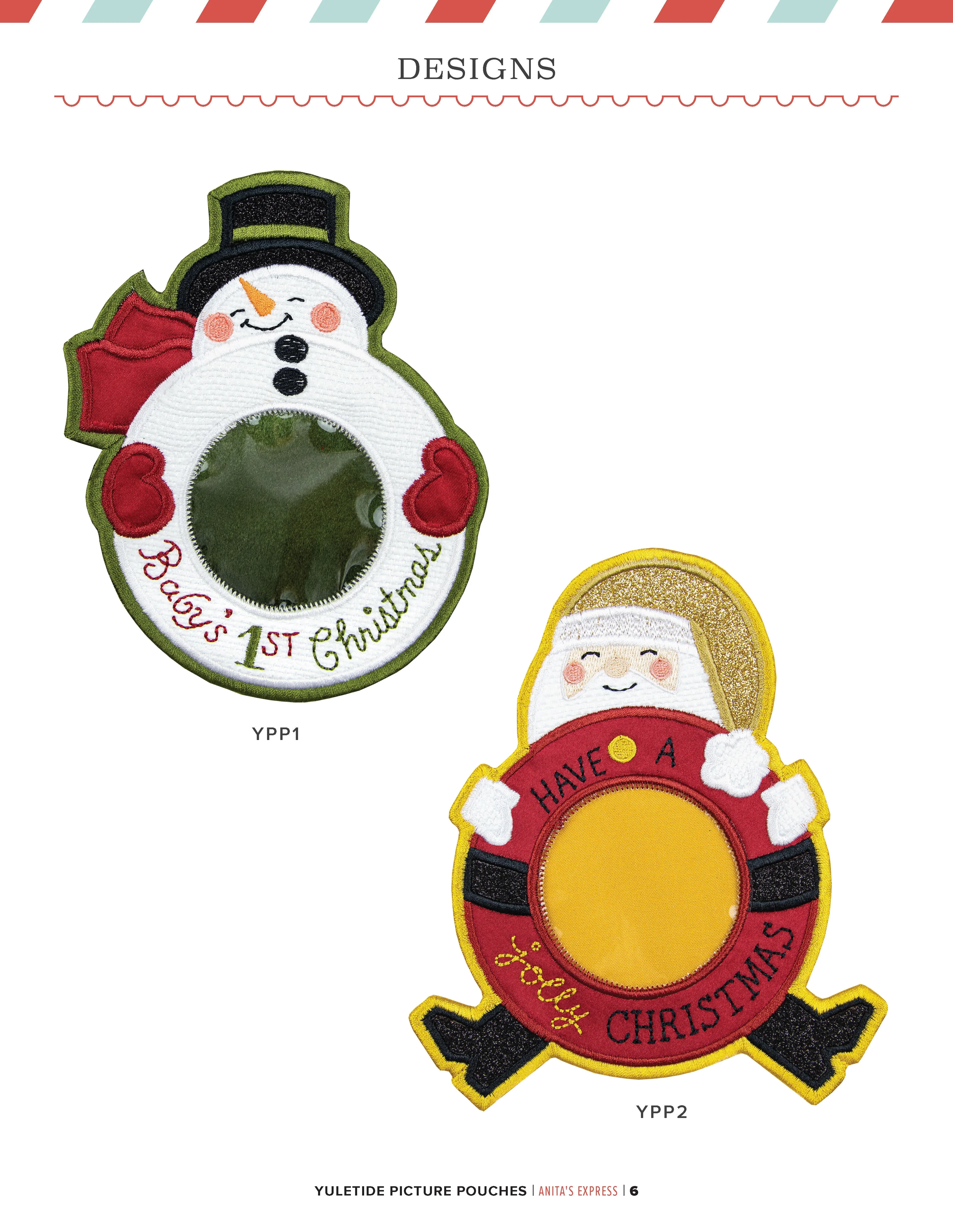 Yuletide Picture Pouches