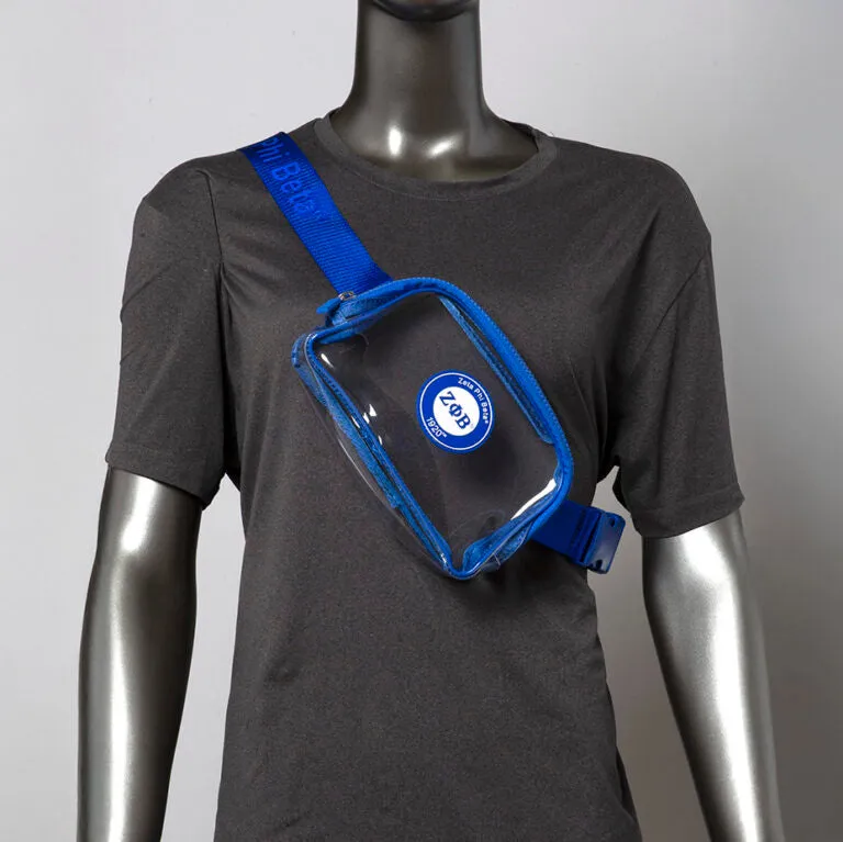Zeta Clear Crossbody Fanny Pack